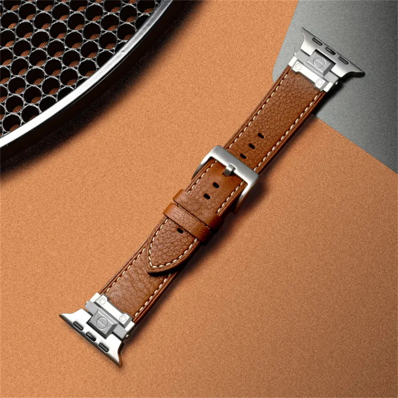 Antey Watch Band Apple Compatibility 175 220mm Leather Material-7