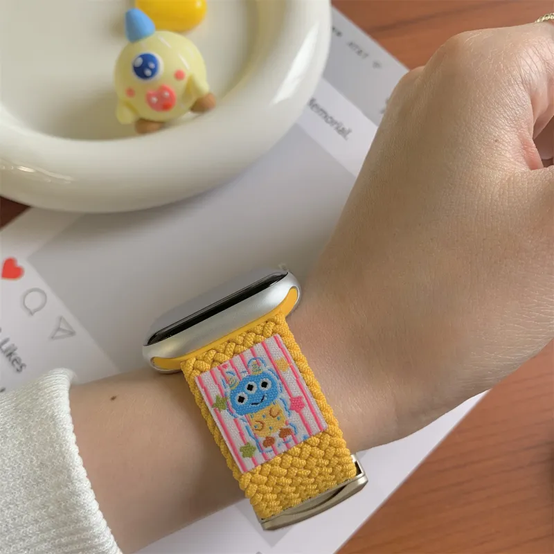Antey Watch Band Apple Compatibility Nylon Material-13