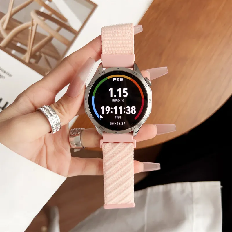 Antey Watch Band Huawei Compatibility 46mm Fabric Material-5