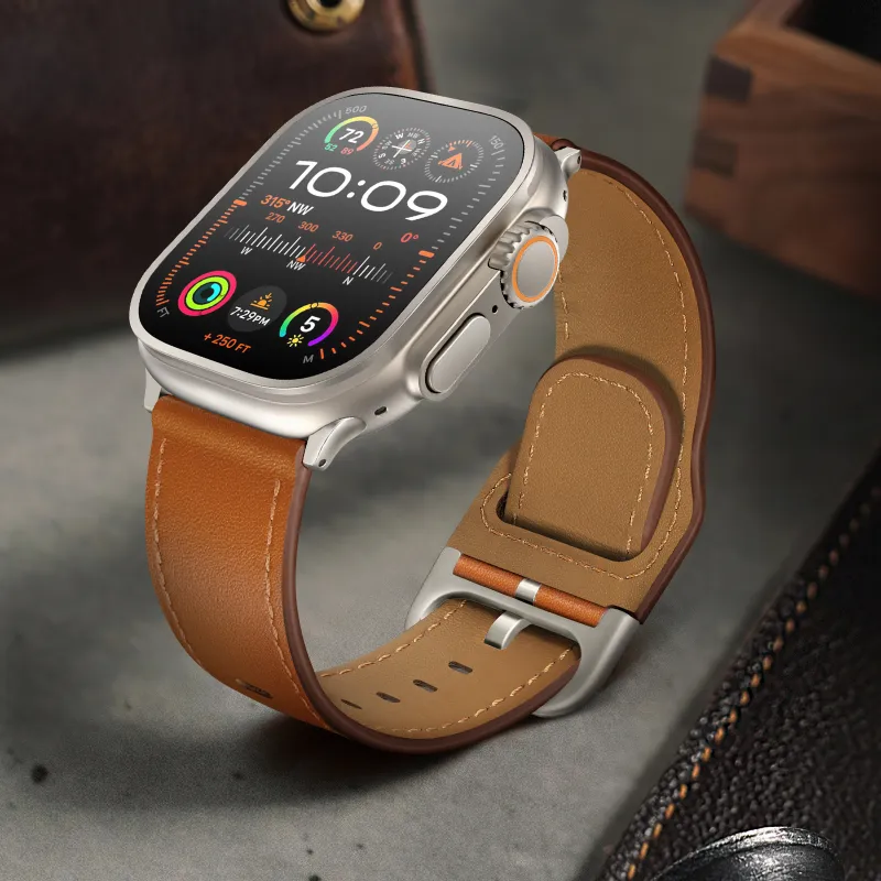 Antey Watch Band Apple Compatibility 175 220mm Genuine Leather Material-15