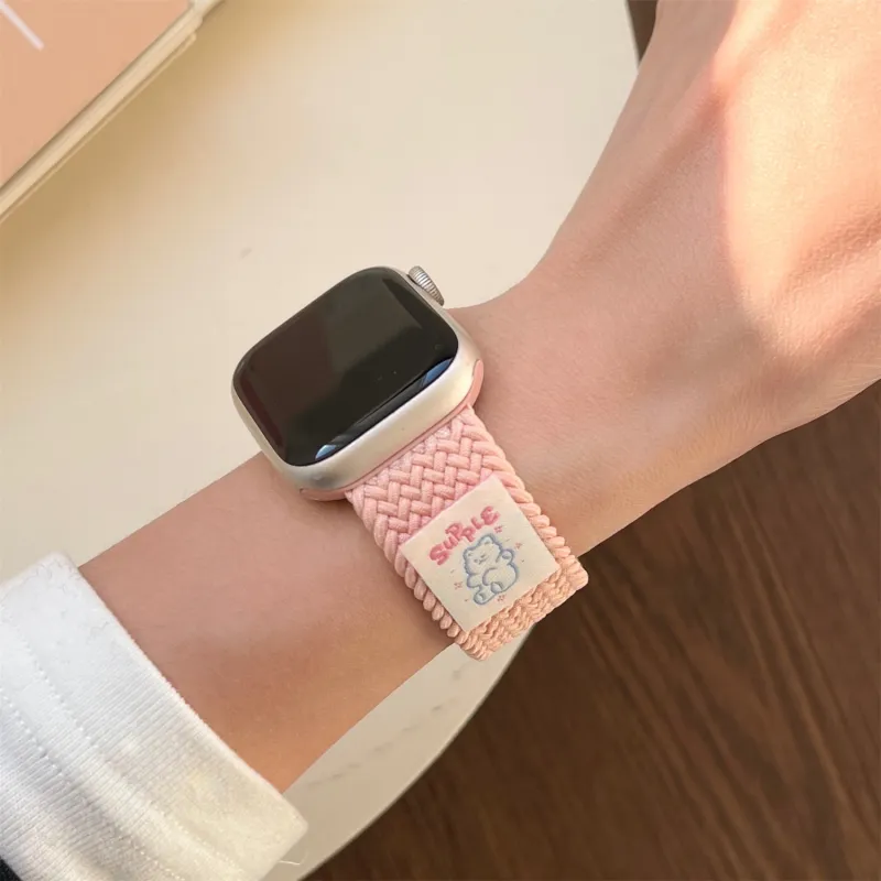 Antey Apple Compatibility Watch Band 175~220mm Nylon Material-10