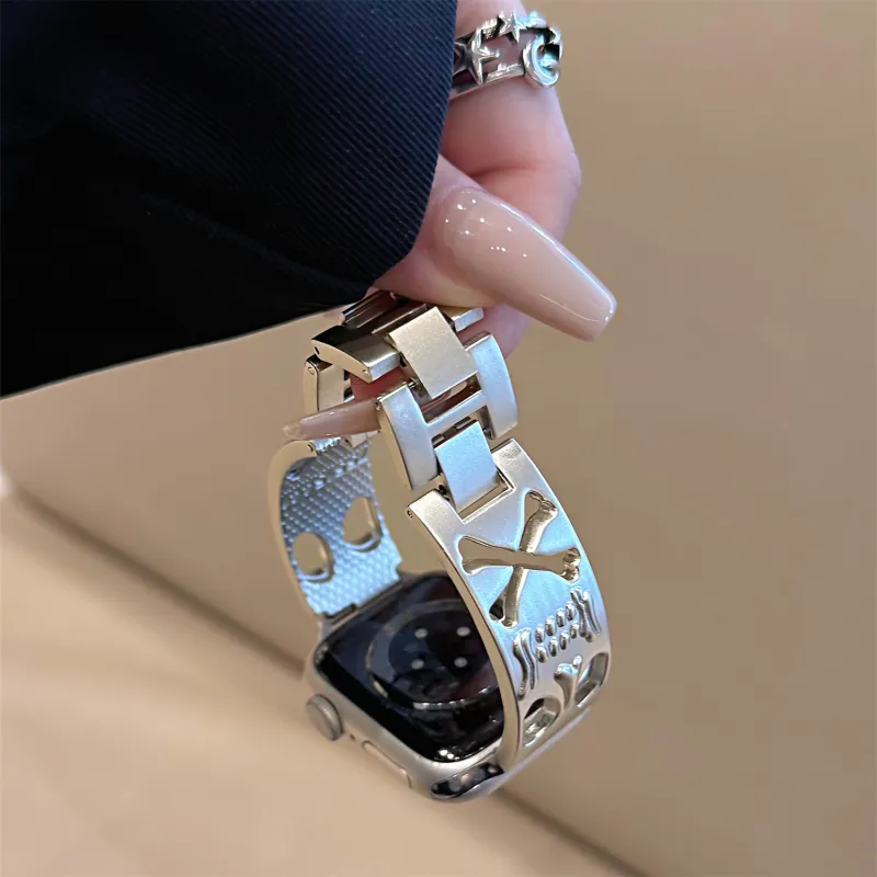 Antey Apple Compatibility Watch Band Metal-11