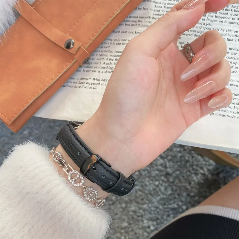 Antey Watch Bands Xiaomi Compatibility 175 220MM Genuine Leather Material-23