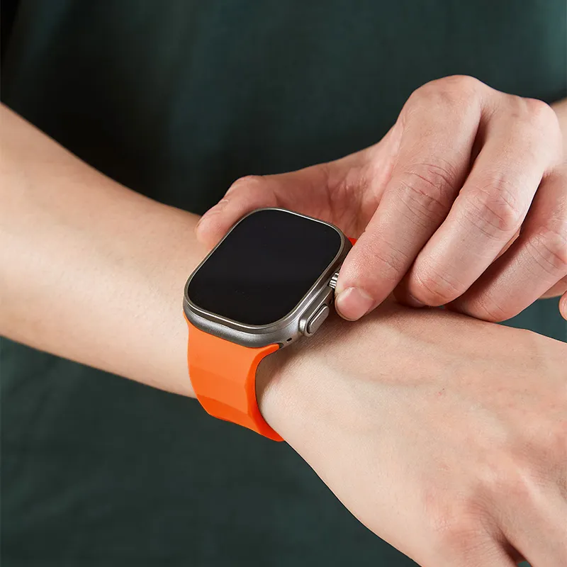 Antey Watch Band Apple Compatibility 175 220mm Silicone Material-27