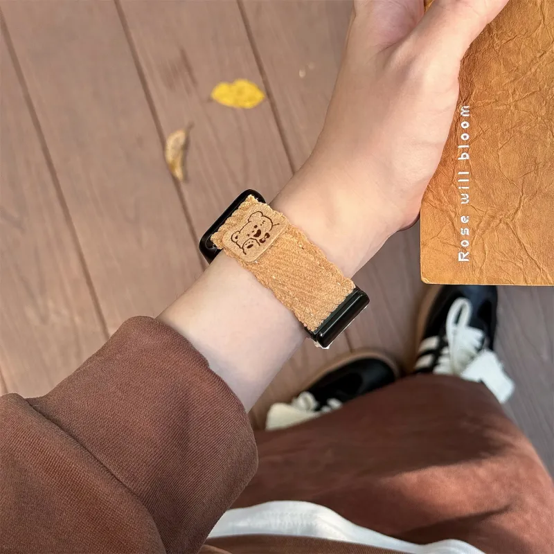Antey Xiaomi Compatibility Watch Band 175 220mm Corduroy Material-2
