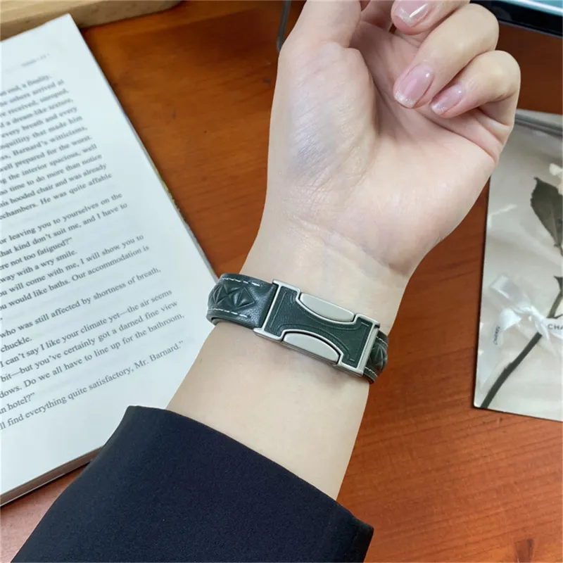 Antey Xiaomi Compatibility Watch Band 175 220mm Genuine Leather Material-13