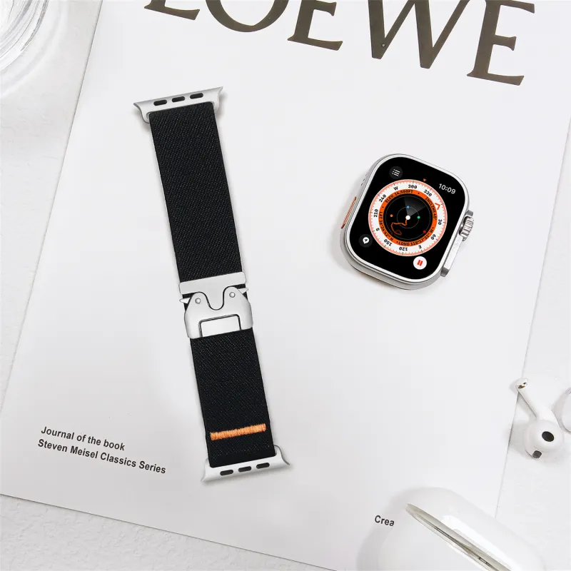 Antey Apple Compatibility Watch Band 46mm Nylon Material-5