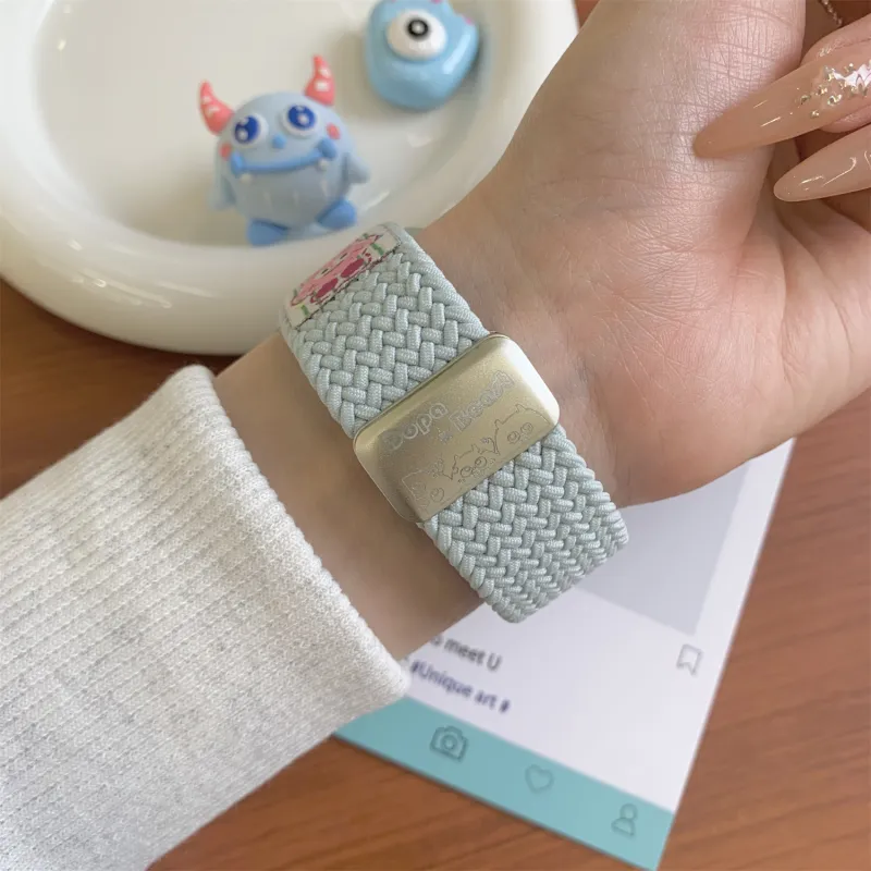 Antey Watch Band Apple Compatibility Nylon Material-19