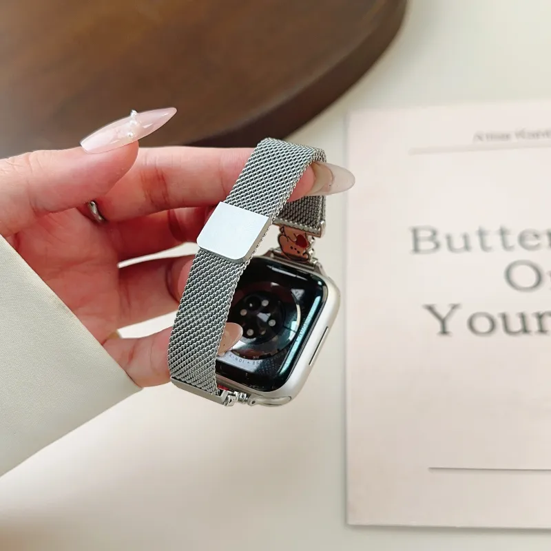 Antey Apple Compatibility Watch Band Metal-7