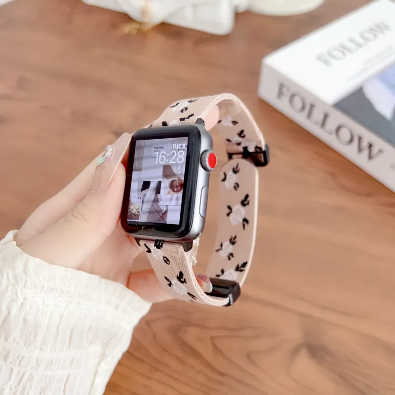Antey Watch Bands Apple Compatibility 200mm Nylon Material Unisex-5