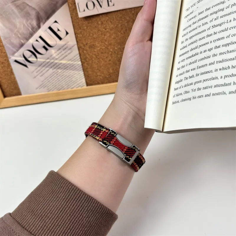 Antey Watch Band Samsung Compatibility Woolen Material-11