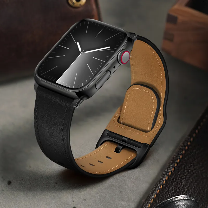Antey Watch Band Apple Compatibility 175 220mm Genuine Leather Material-1