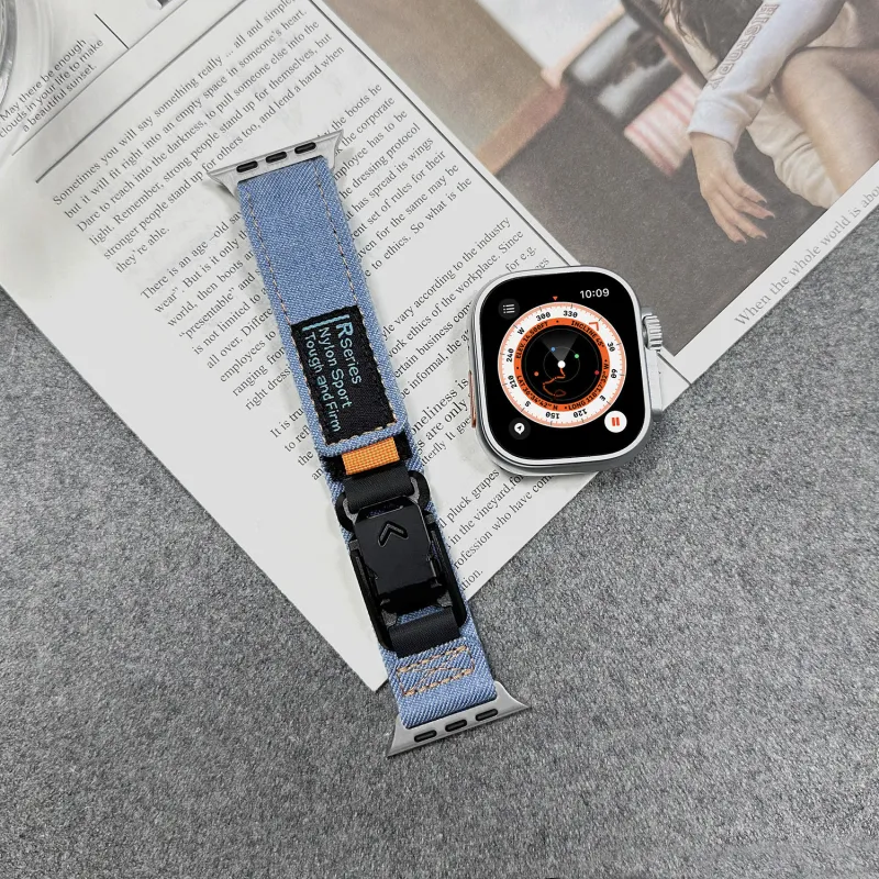 Antey Watch Band Apple Compatibility 175 220mm Nylon Material-1