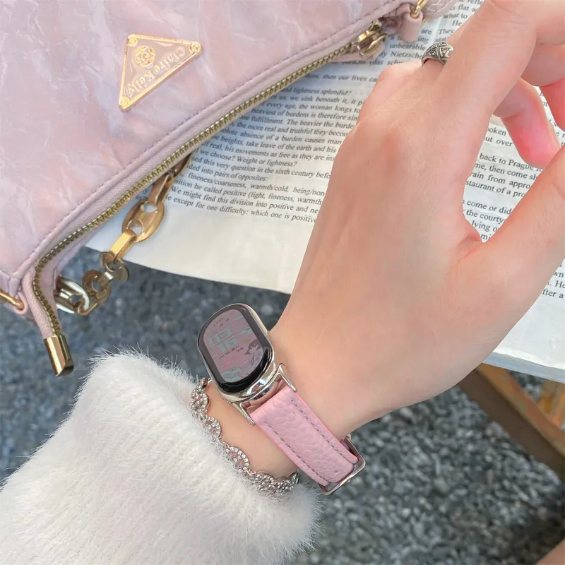 Antey Watch Bands Xiaomi Compatibility 175 220MM Genuine Leather Material-10