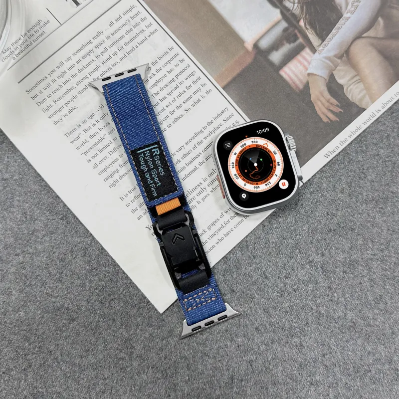 Antey Watch Band Apple Compatibility 175 220mm Nylon Material-3