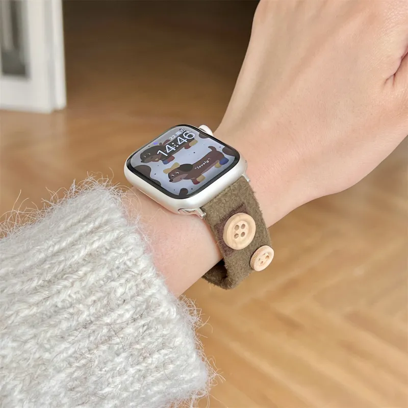 Antey Watch Band Xiaomi Compatibility 175 220mm Plush Material-14