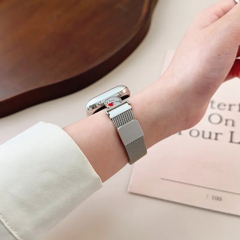 Antey Apple Compatibility Watch Band Metal-8