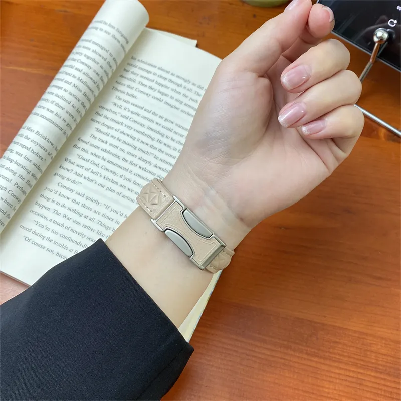 Antey Watch Band Apple Compatibility 175 220mm Genuine Leather Material-16