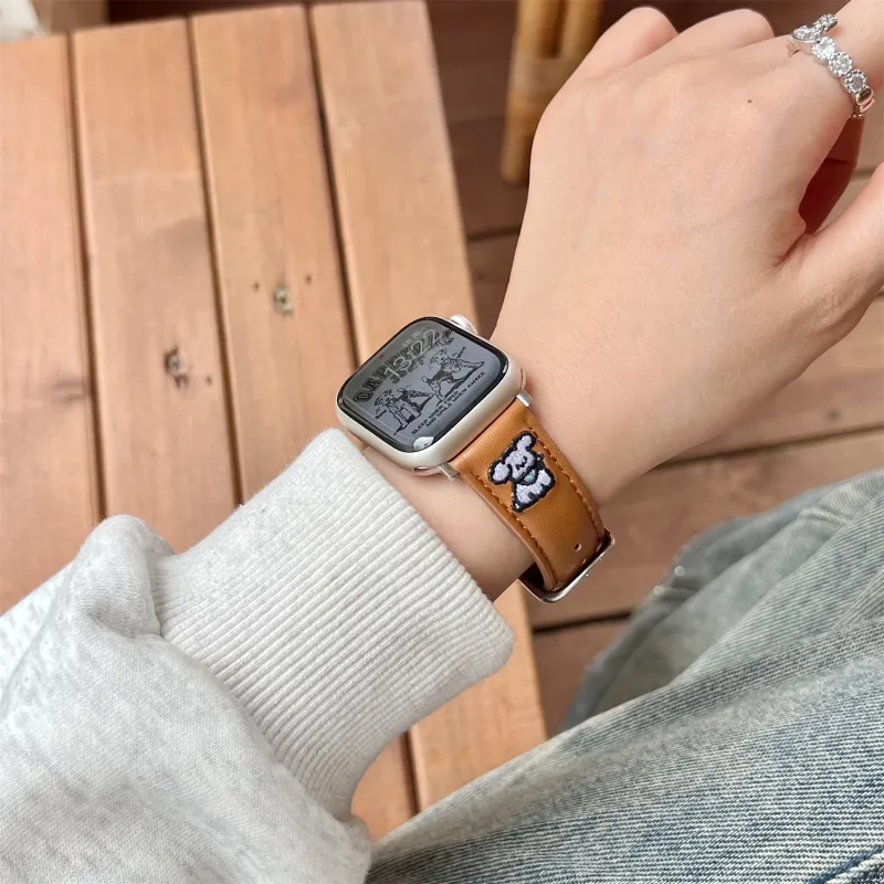 Antey Apple Compatibility Watch Band 175 220mm Leather-7