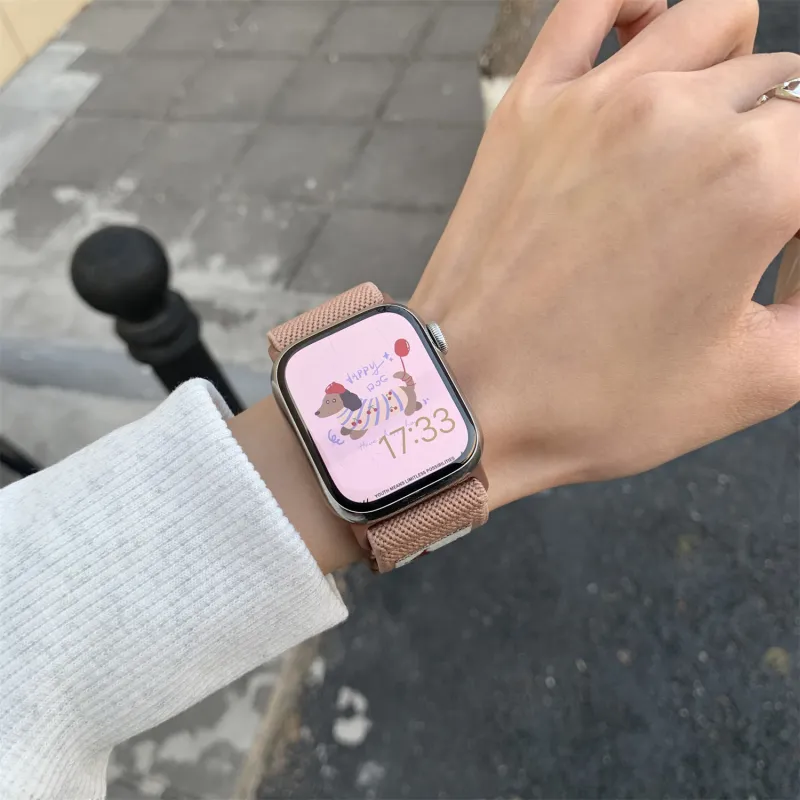 Antey Watch Bands Apple Compatibility 190 Nylon Material-7