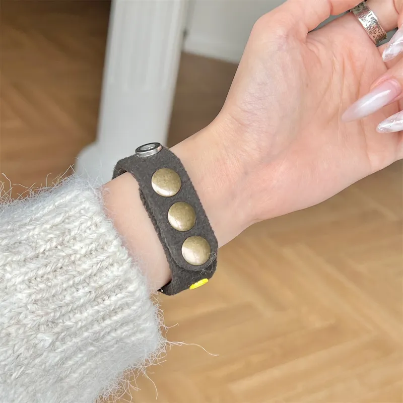 Antey Watch Band Xiaomi Compatibility 175 220mm Plush Material-11