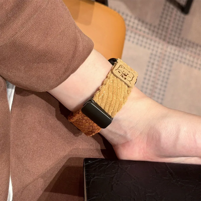 Antey Xiaomi Compatibility Watch Band 175 220mm Corduroy Material-4