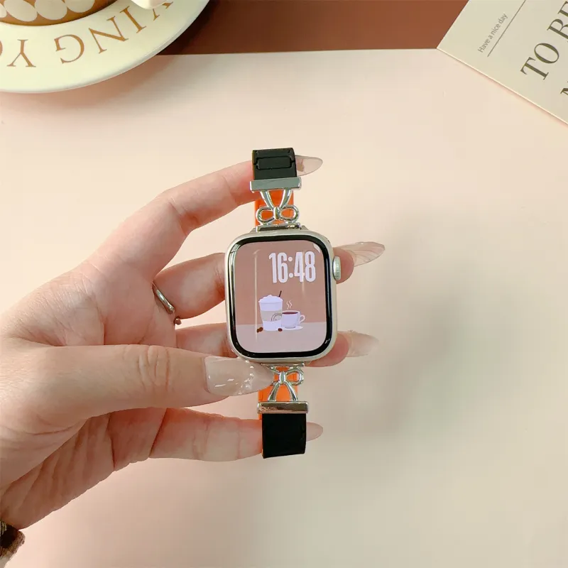 Antey Watch Band Apple Compatibility Silicone Material-7