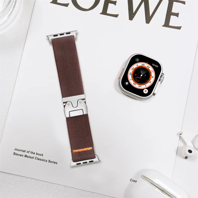 Antey Apple Compatibility Watch Band 46mm Nylon Material-11