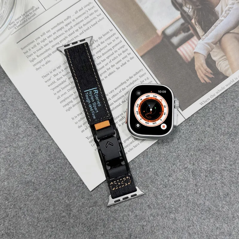 Antey Watch Band Apple Compatibility 175 220mm Nylon Material-7