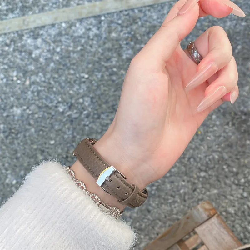 Antey Watch Bands Xiaomi Compatibility 175 220MM Genuine Leather Material-8