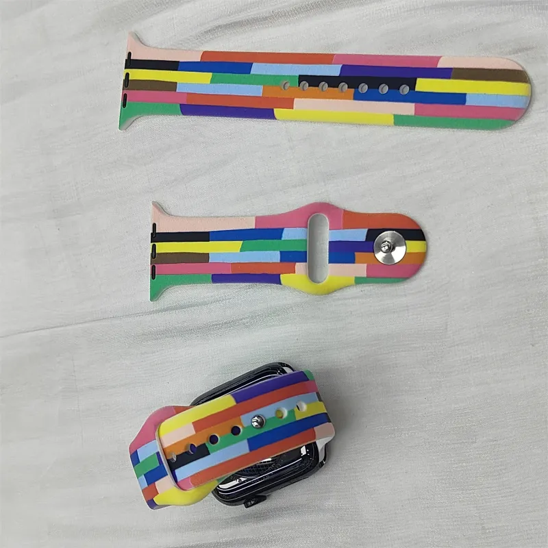 Antey Apple Compatibility Watch Band Silicone Material-4