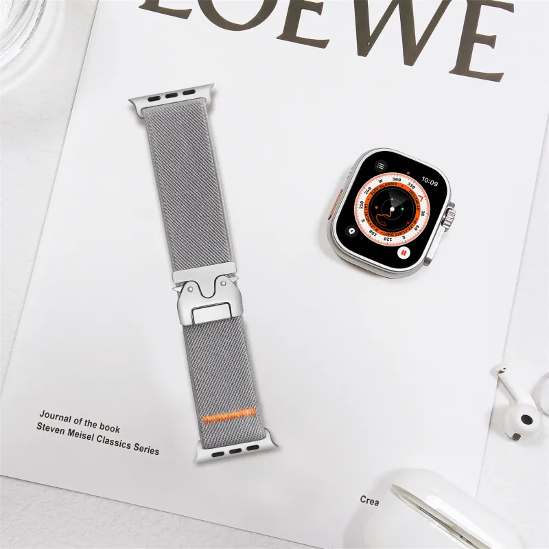 Antey Apple Compatibility Watch Band 46mm Nylon Material-7