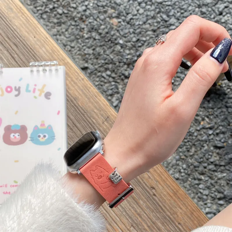 Antey Watch Bands Apple Compatibility 195mm Leather Unisex-1
