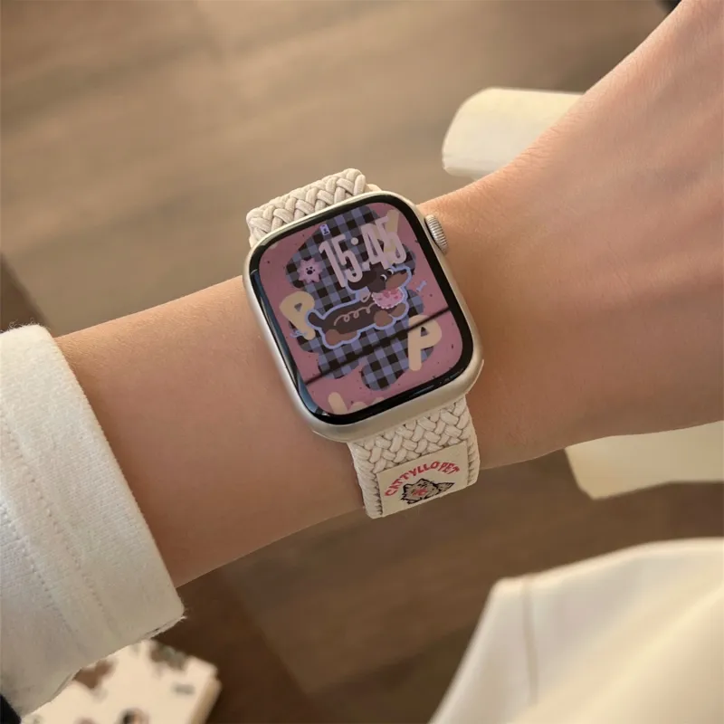 Antey Apple Compatibility Watch Band 175~220mm Nylon Material-8