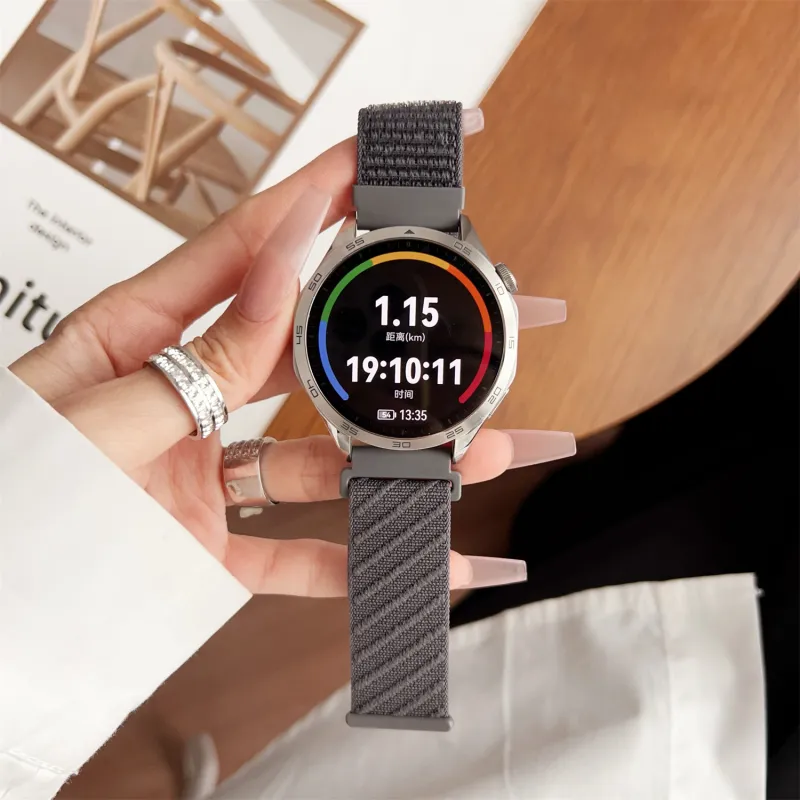 Antey Watch Band Huawei Compatibility 46mm Fabric Material-3