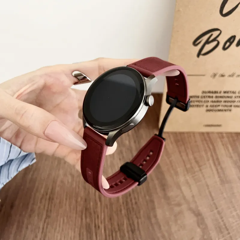 Antey Huawei Compatibility Watch Band Silicone Material-9