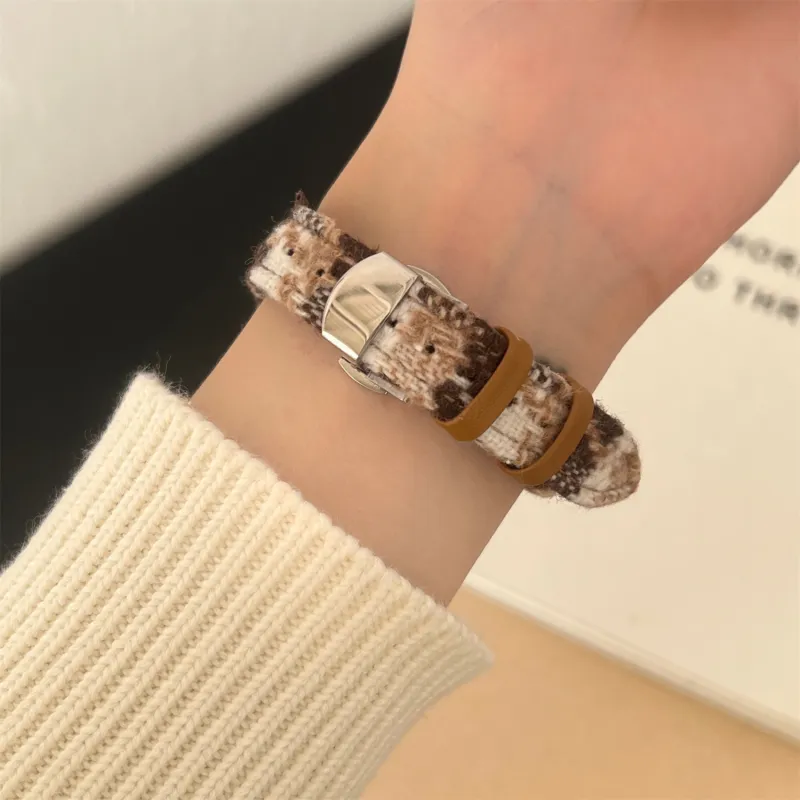 Antey Apple Compatibility Watch Band Fabric Material-8