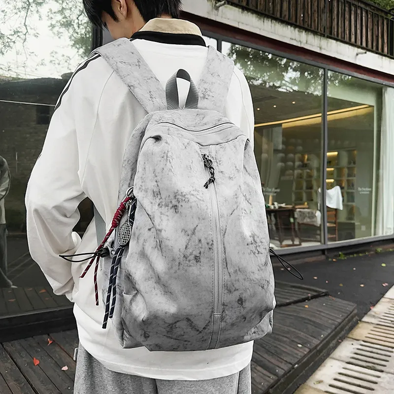 Kaka Tree Nylon Backpack Unisex Multicolor-6