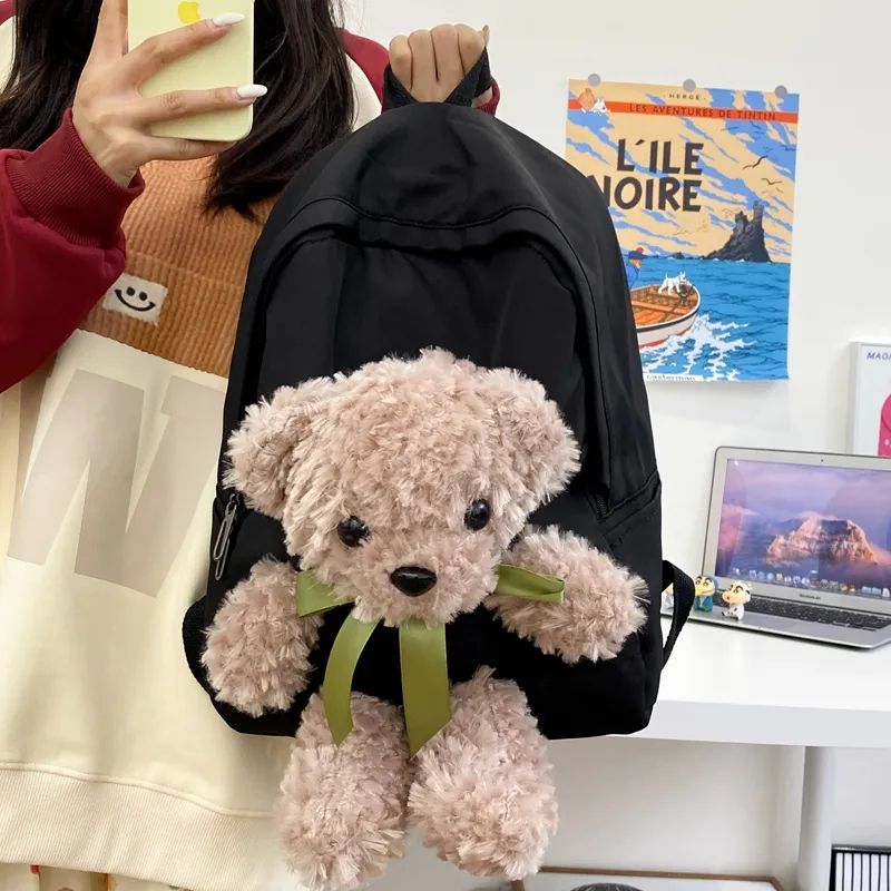 Kaka Tree Nylon Backpack Large Size Unisex-1