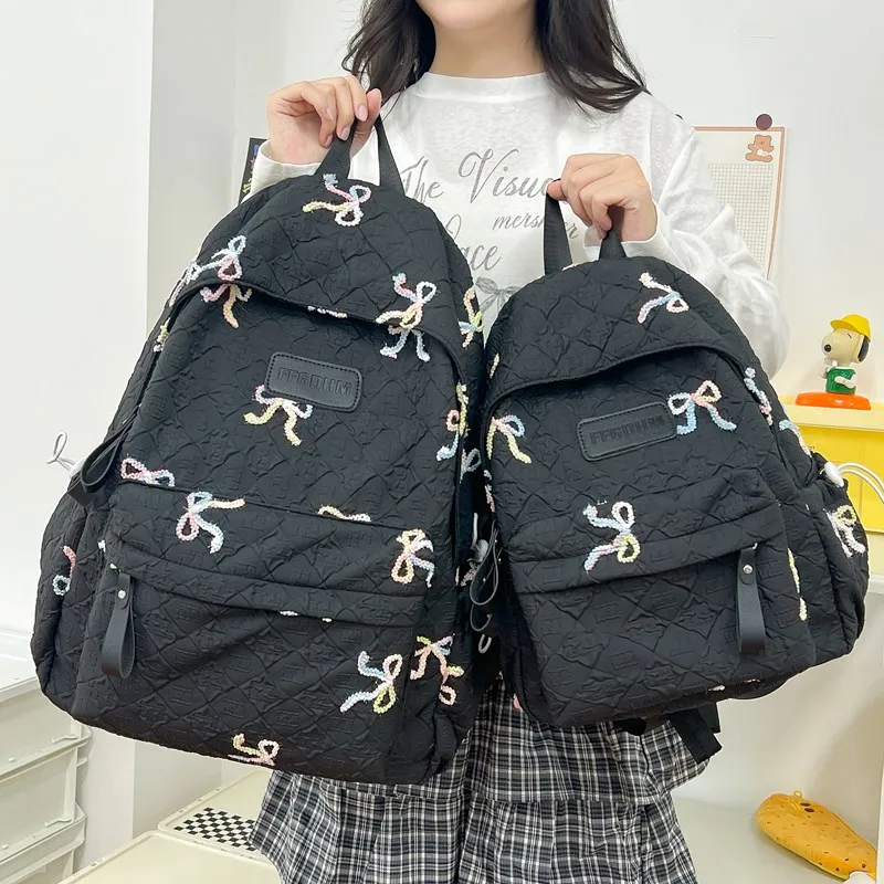 Kaka Tree Oxford Backpack Large Size Unisex Multicolor-5