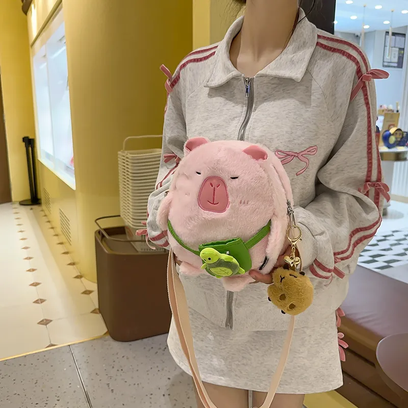 Kaka Tree Plush Ita Bag, Crossbody Bag, Shoulder Bag Regular Unisex Multicolor-12
