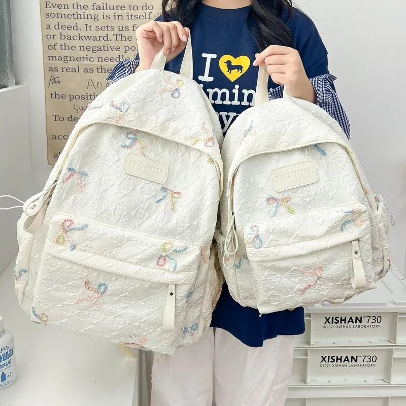 Kaka Tree Oxford Backpack Large Size Unisex Multicolor-1