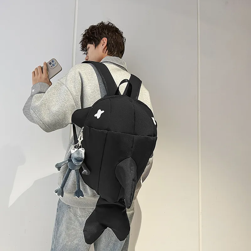 Kaka Tree Oxford Backpack Large Size Unisex Multicolor-1