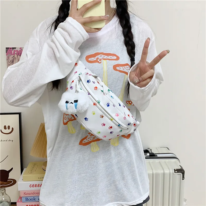 Kaka Tree Oxford Sling Bag Regular Unisex Multicolor-1