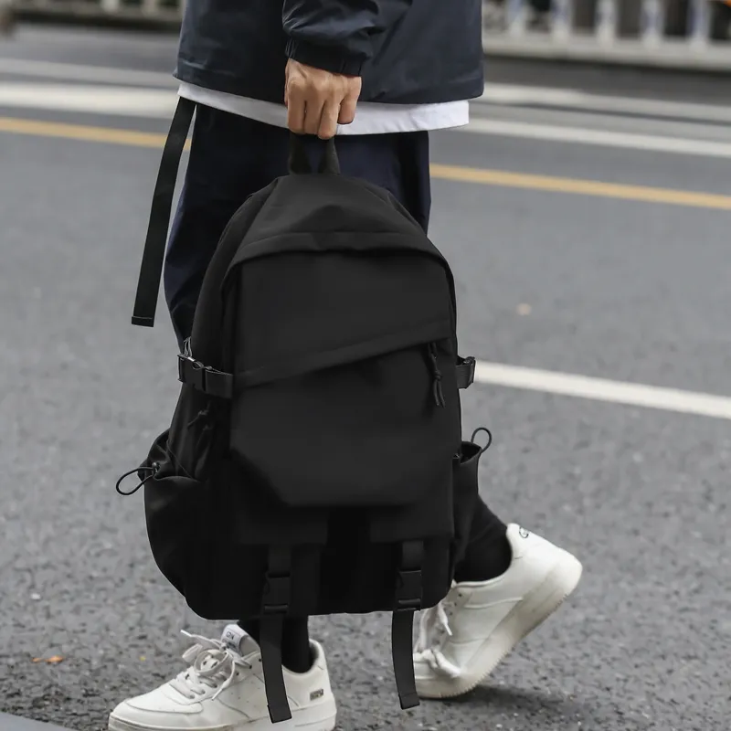 Kaka Tree Nylon Backpack Laptop Bag Regular Unisex Multicolor-1