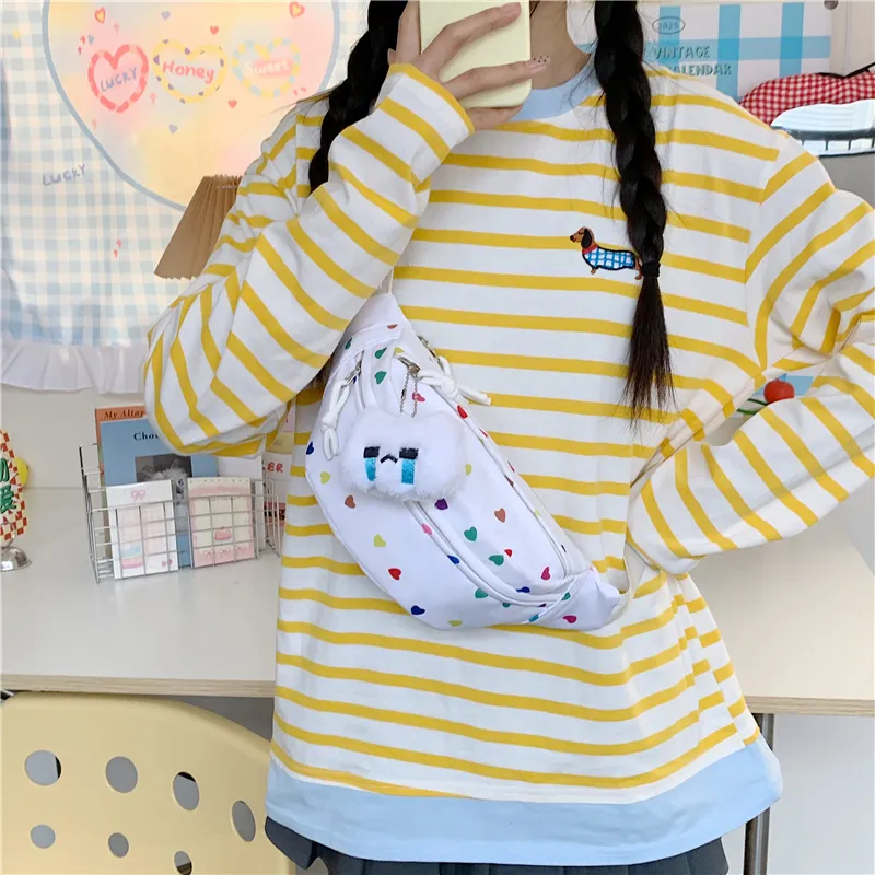 Kaka Tree Oxford Sling Bag Regular Unisex Multicolor-14