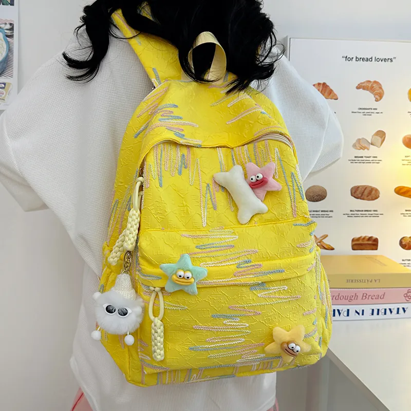Kaka Tree Oxford Students Backpack Large Size Unisex-23