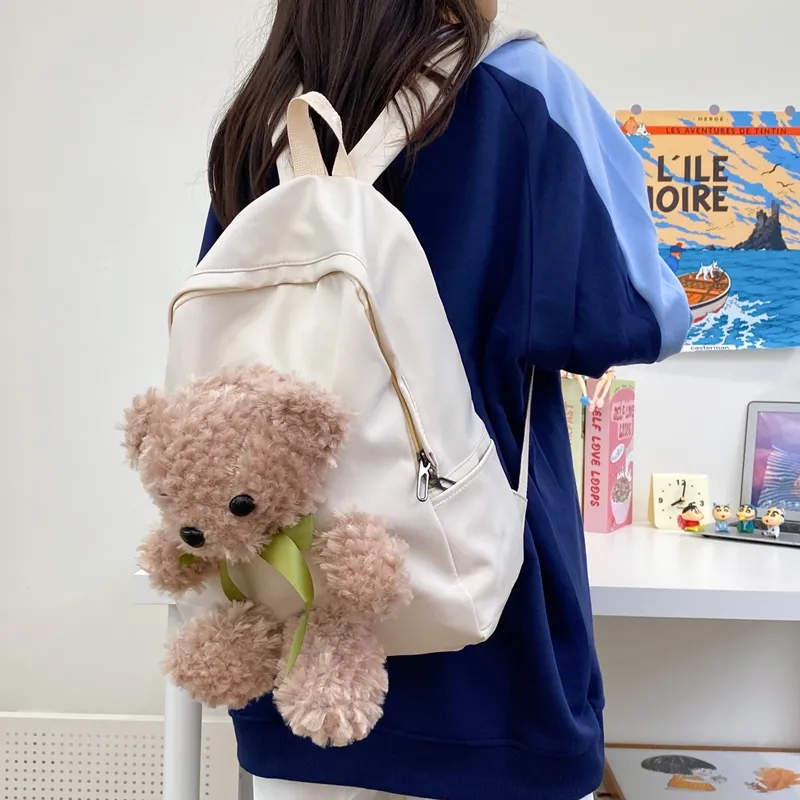 Kaka Tree Nylon Backpack Large Size Unisex-6