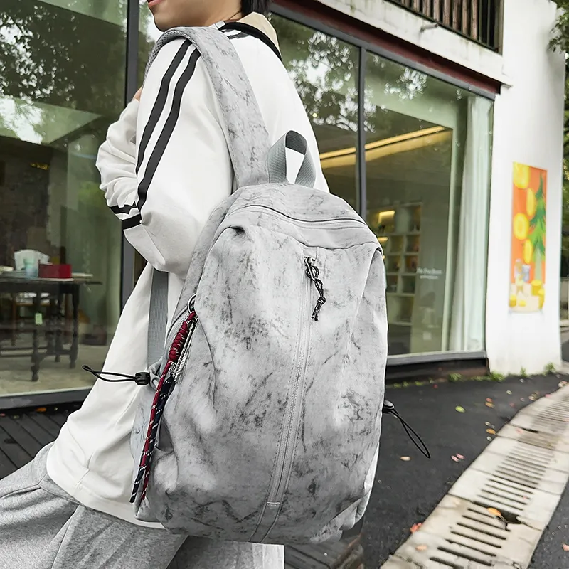 Kaka Tree Nylon Backpack Unisex Multicolor-5