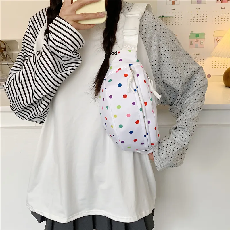 Kaka Tree Oxford Sling Bag Regular Unisex Multicolor-9